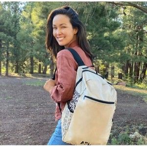 APL All Purpose Packable Backpack Leopard Print New